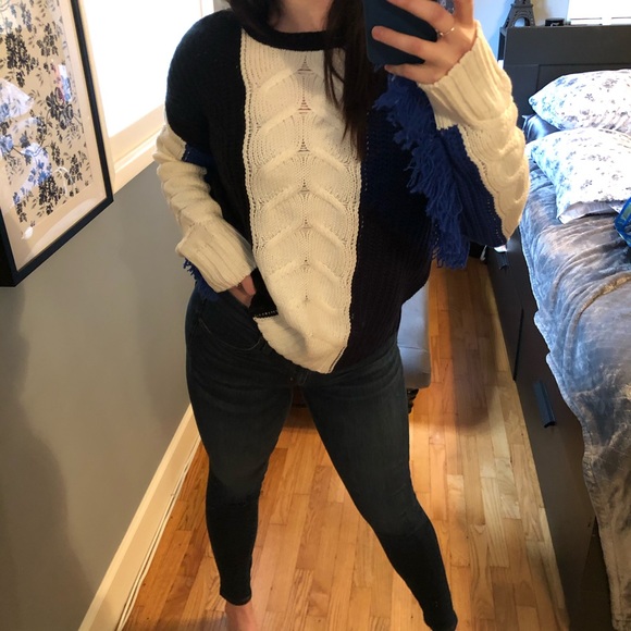 Free Generation Fringe Beach Oversized Sweater - Picture 3 of 7